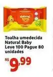 Mini Extra Natural baby - toalha umedecida oferta
