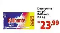 Mini Extra Brilhante - detergente em pó oferta