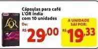 Mini Extra L'or - cápsulas para café l'or índia com 10 unidades oferta