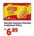 Mini Extra Vitarella - biscoito maisena tradicional oferta