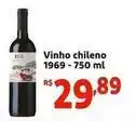 Mini Extra Vinho chileno oferta