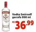 Mini Extra Smirnoff - vodka garrafa oferta