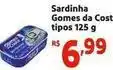 Mini Extra Gomes da costa - sardinha oferta