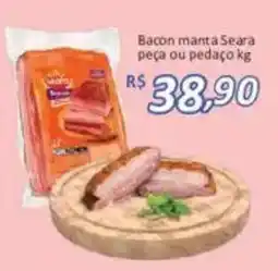 Supermercados Savegnago Bacon manta seara oferta