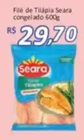 Supermercados Savegnago Filé de Tilápia Seara oferta