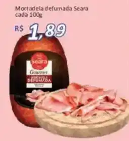 Supermercados Savegnago Mortadela defumada seara oferta