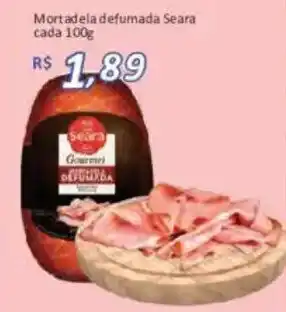 Supermercados Savegnago Mortadela defumada seara oferta