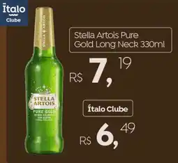 Super Ítalo Stella Artois Pure Gold Long Neck oferta