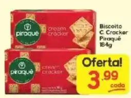 Supermercados Princesa Biscoito C. Cracker Piraqué oferta