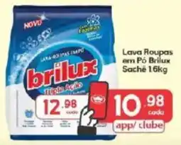 Supermercados Princesa Lava Roupas em Pó Brilux oferta
