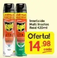 Supermercados Princesa Inseticida Multi Insetos Raid oferta