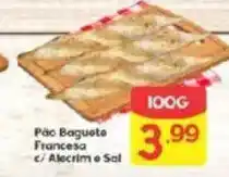 Supermercados Princesa Pão Bagueta Francesa c/ Alecrim e Sal oferta