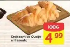 Supermercados Princesa Croissant de Queijo e Presunto oferta