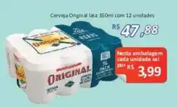 Supermercados Savegnago Cerveja original oferta