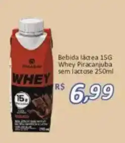 Supermercados Savegnago Bebida láctea 15g whey piracanjuba sem lactose oferta