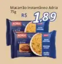 Supermercados Savegnago Macarrão instantâneo Adria oferta