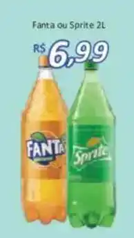 Supermercados Savegnago Fanta ou Sprite 2L oferta