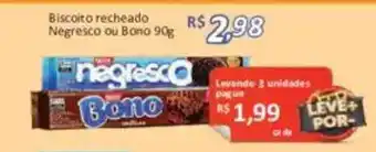 Supermercados Savegnago Biscoito recheado Negresco ou Bono oferta