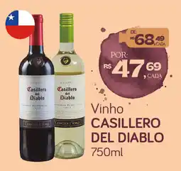 Cometa Supermercados vinho casillero del diablo oferta