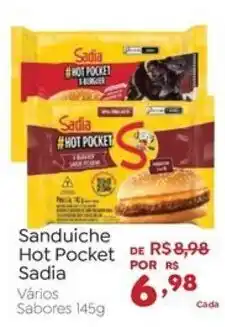 Sanduíche hot pocket sadia