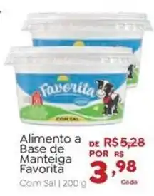Novo Atacarejo Alimento a Base de Manteiga Favorita oferta