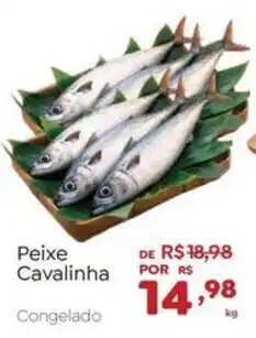 Novo Atacarejo Peixe Cavalinha Congelado oferta