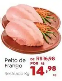 Novo Atacarejo Peito de Frango Resfriado oferta