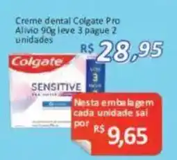 Supermercados Savegnago Creme dental colgate pro sensitive oferta