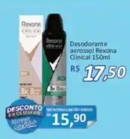 Supermercados Savegnago Desodorante aerossol rexone clinical oferta