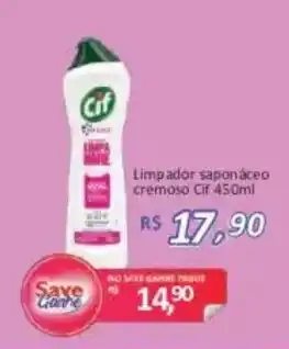 Supermercados Savegnago Limpador saponáceo cremoso Cif oferta