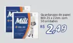 Supermercados Savegnago Guardanapo de papel Mili oferta