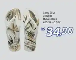 Supermercados Savegnago Sandália adulto Havaianas Aloha - o par oferta