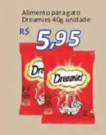Supermercados Savegnago Alimento para gato Dreamies oferta