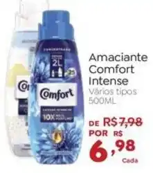 Novo Atacarejo Amaciantes comfort intense vários tipos oferta