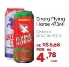 Novo Atacarejo Energ Flying Horse 473ml oferta