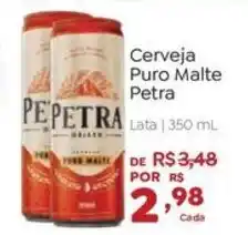 Novo Atacarejo Cerveja Puro Malte Petra oferta