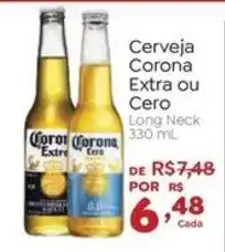 Novo Atacarejo Cerveja Corona Extra ou Cero oferta