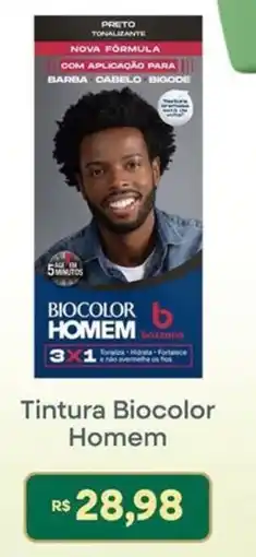 Supermercados Rondon Tintura Biocolor Homem oferta