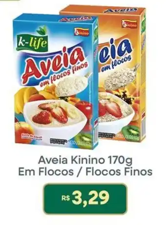 Aveia Kinino em Flocos / Flocos Finos