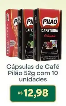 Supermercados Rondon Cápsulas de Café Pilão oferta