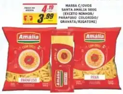 Super Varejista Massa c/ovos santa amália oferta