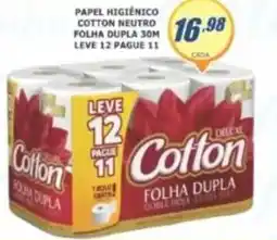 Super Varejista Papel higiênico cotton neutro folha dupla oferta