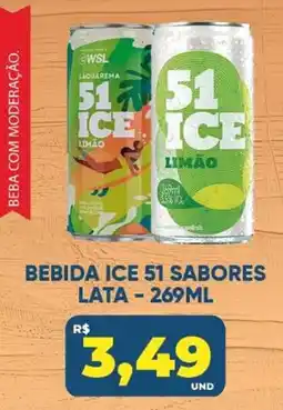 Tatico Bebida ice 51 sabores oferta