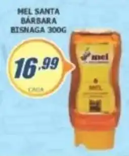 Super Varejista mel santa barbara bisnaga oferta