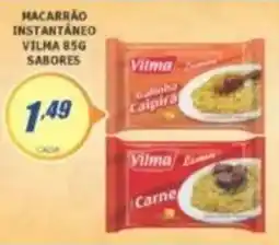 Super Varejista Macarrão instantâneo vilma 85g sabores oferta