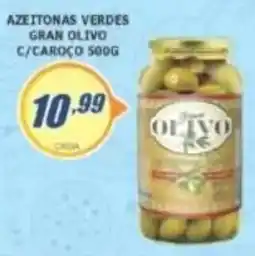 Super Varejista azeitonas verdes gran olivo oferta