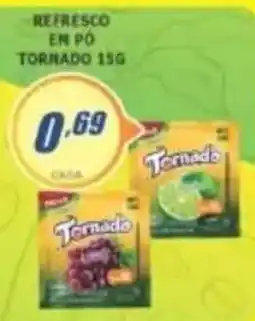 Super Varejista Refresco em pó tornado oferta