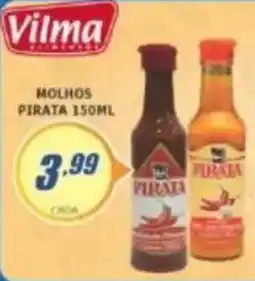 Super Varejista molhos pirata oferta