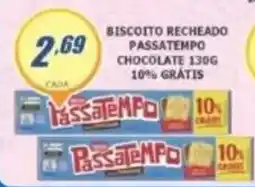 Super Varejista Biscoito recheado passatempo chocolate oferta