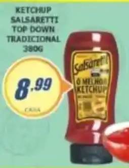 Super Varejista Ketchup salsaretti top down tradicional oferta